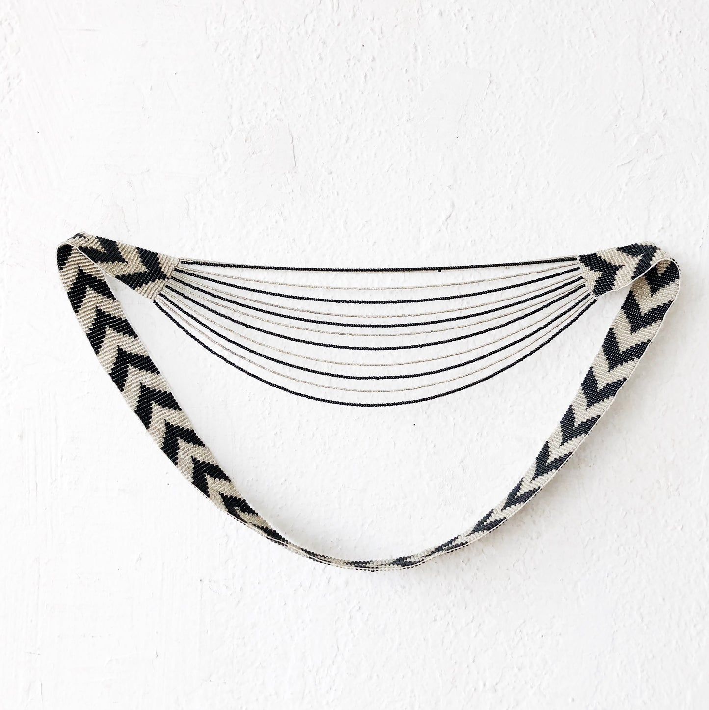 Vintage Hand Beaded Necklace