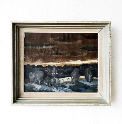 Original Folk Oil Painting