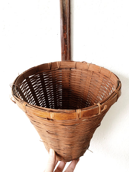 Antique Hanging Wall Basket