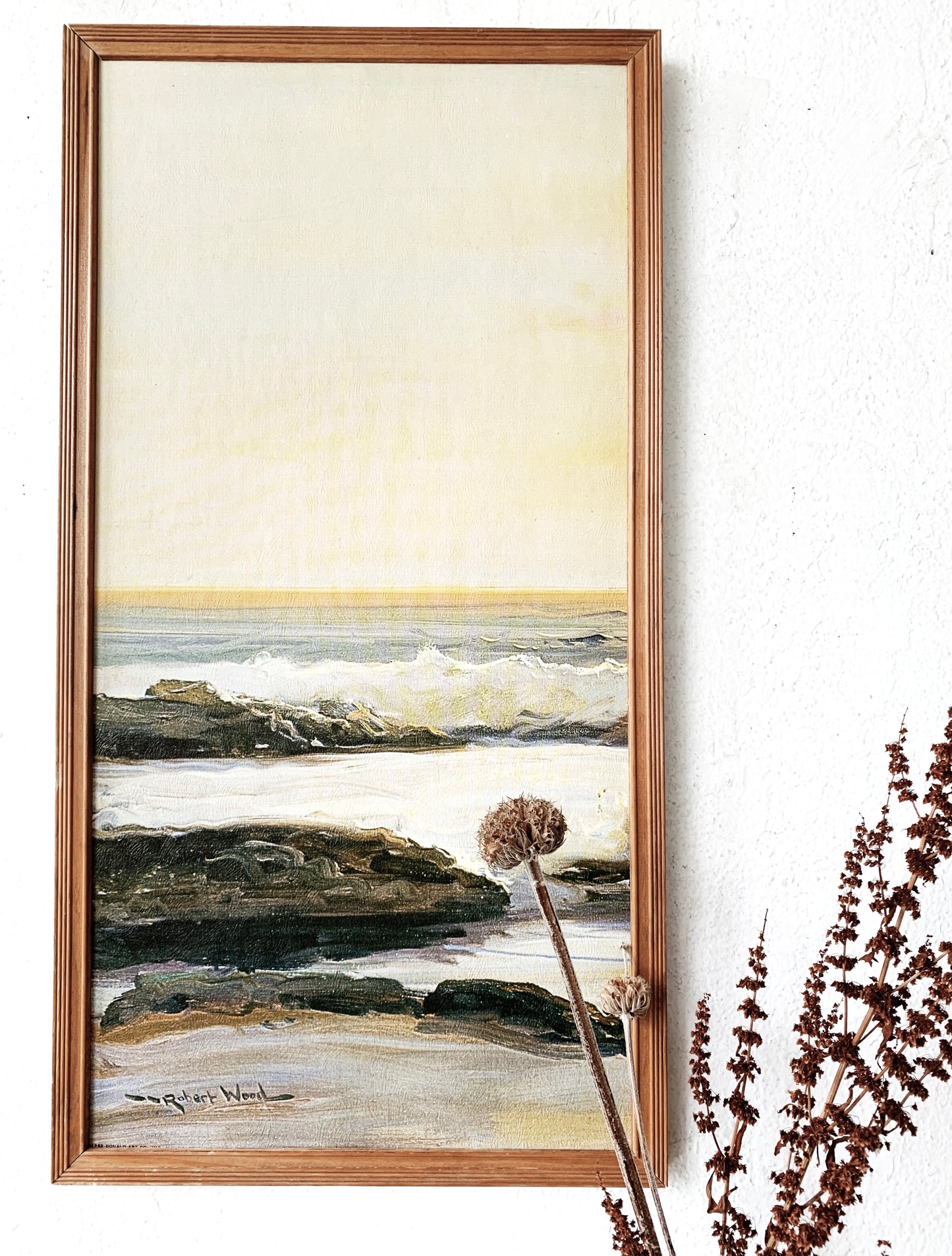 Mid Century Robert Wood Pressed Litho