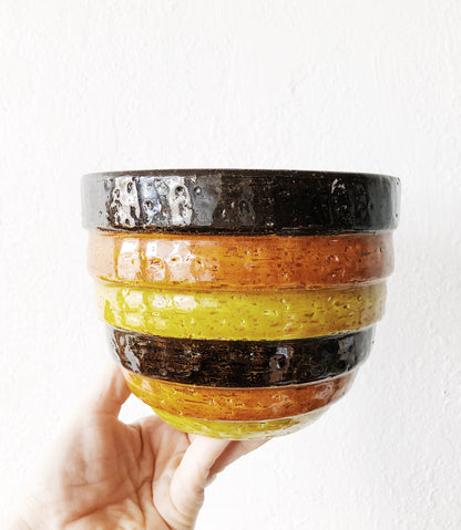 Vintage Beehive Bowl Planter