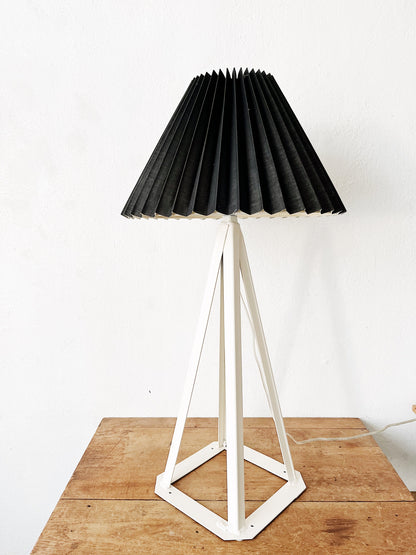 Tall Vintage Geometric Lamp