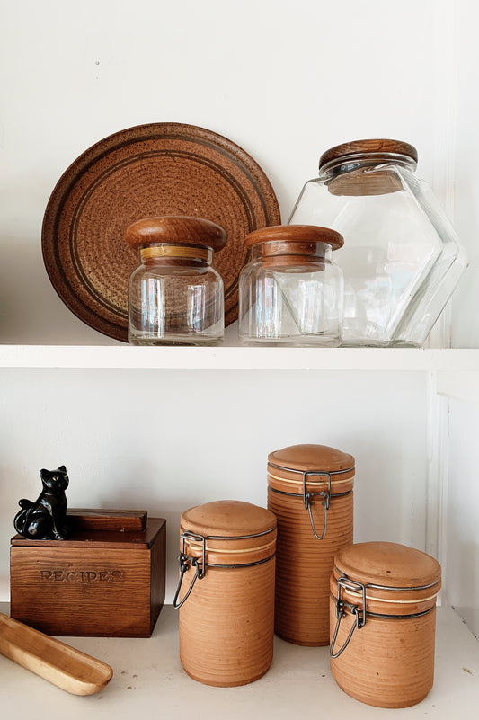 Terra Cotta Canisters