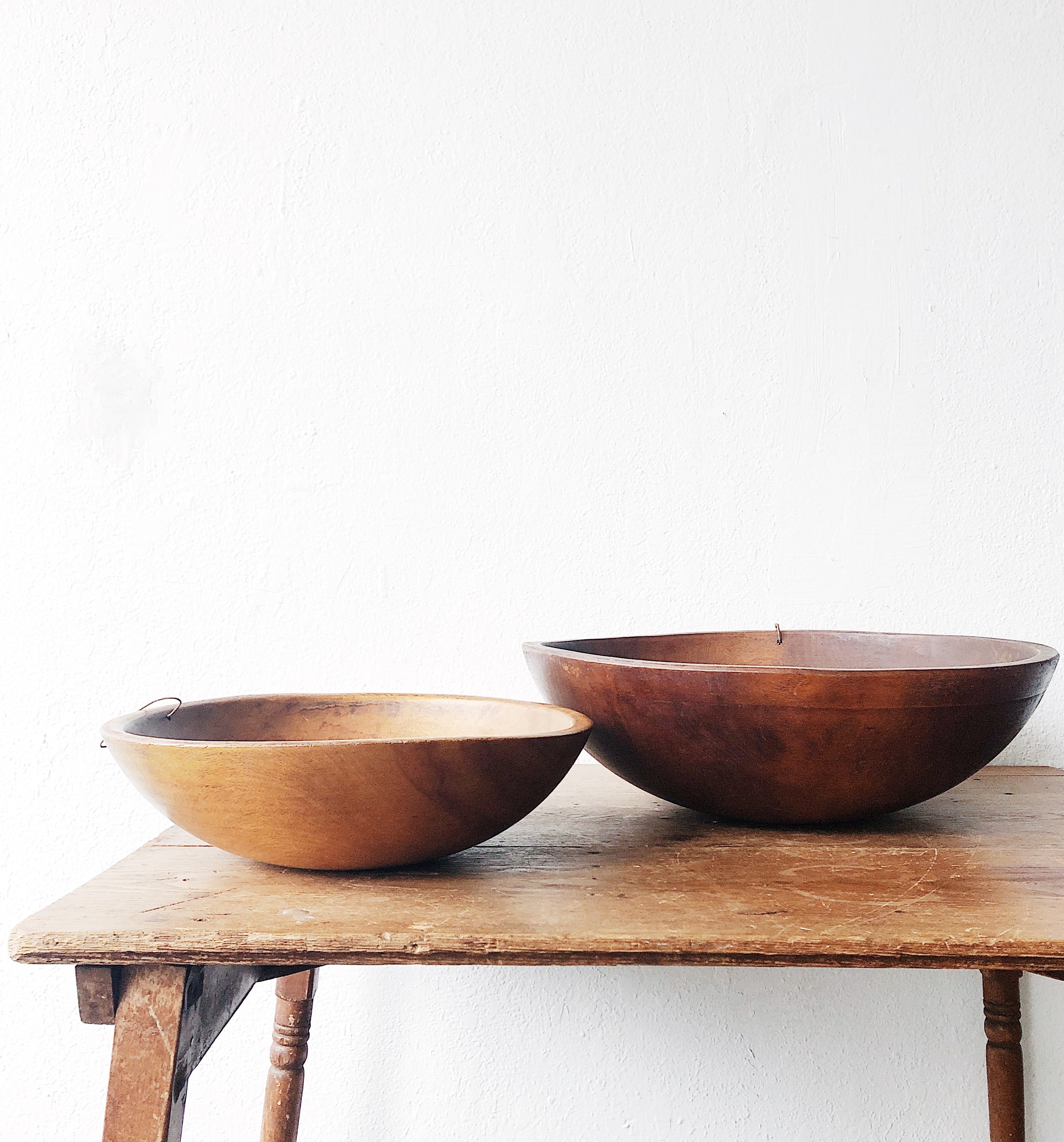 Antique Primitive Dough Bowl