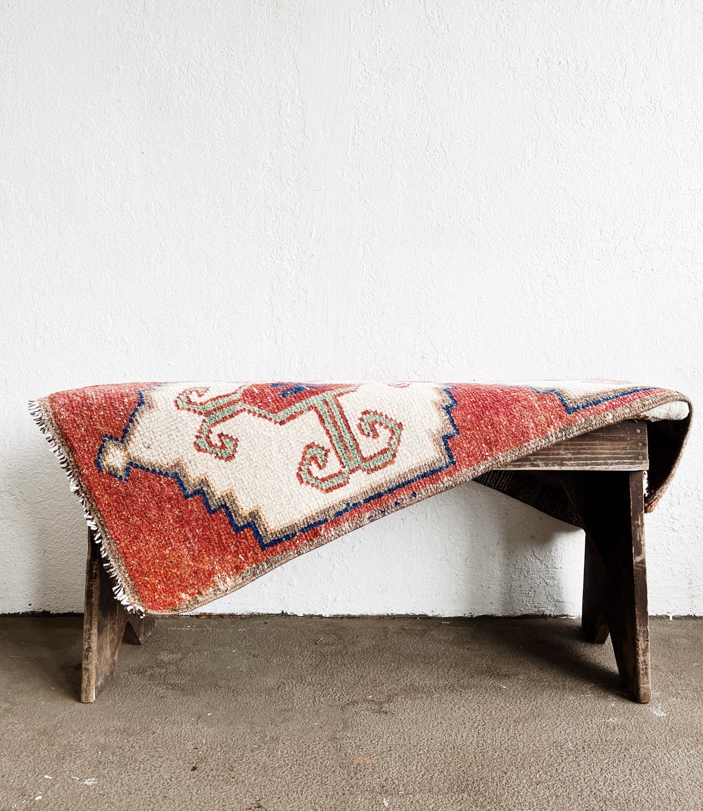 Vintage Turkish Mini Rug