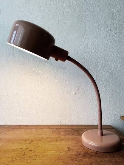 Vintage Pink Metal Task Lamp