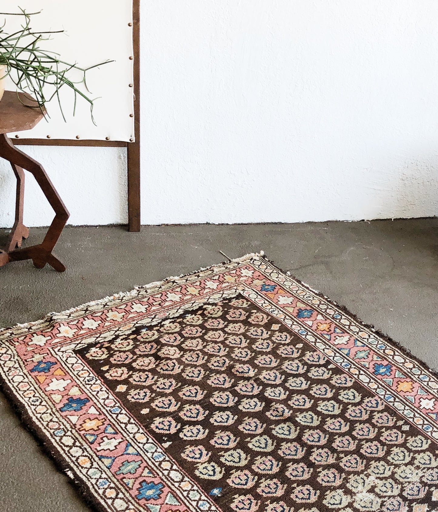 Vintage Kuba Caucasian Wool Runner