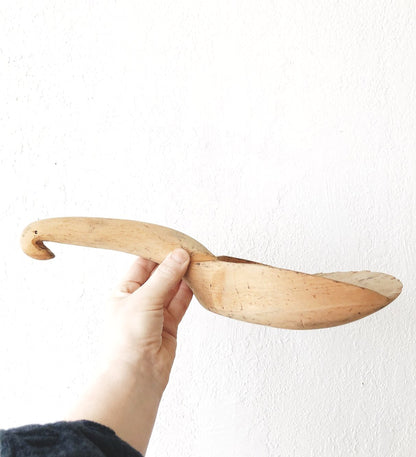 Primitive Wood Dustpan