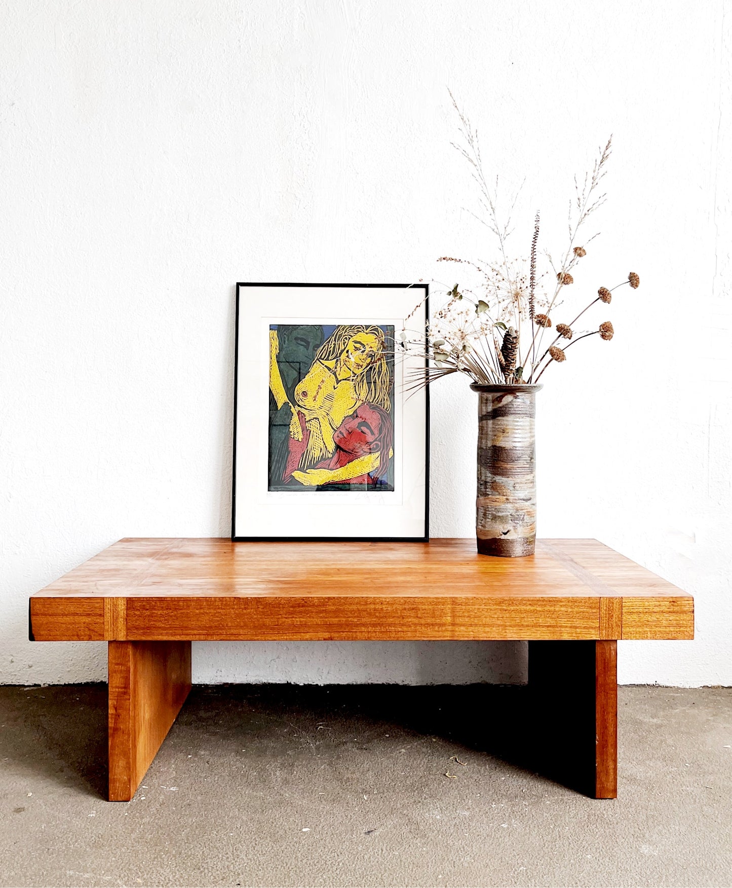 Mid Century R S Associates Walnut Table