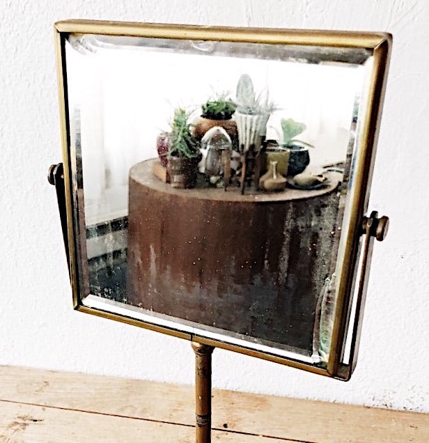 Antique Shaving Mirror