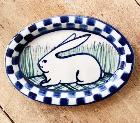 Handmade Ceramic Bunny Dish