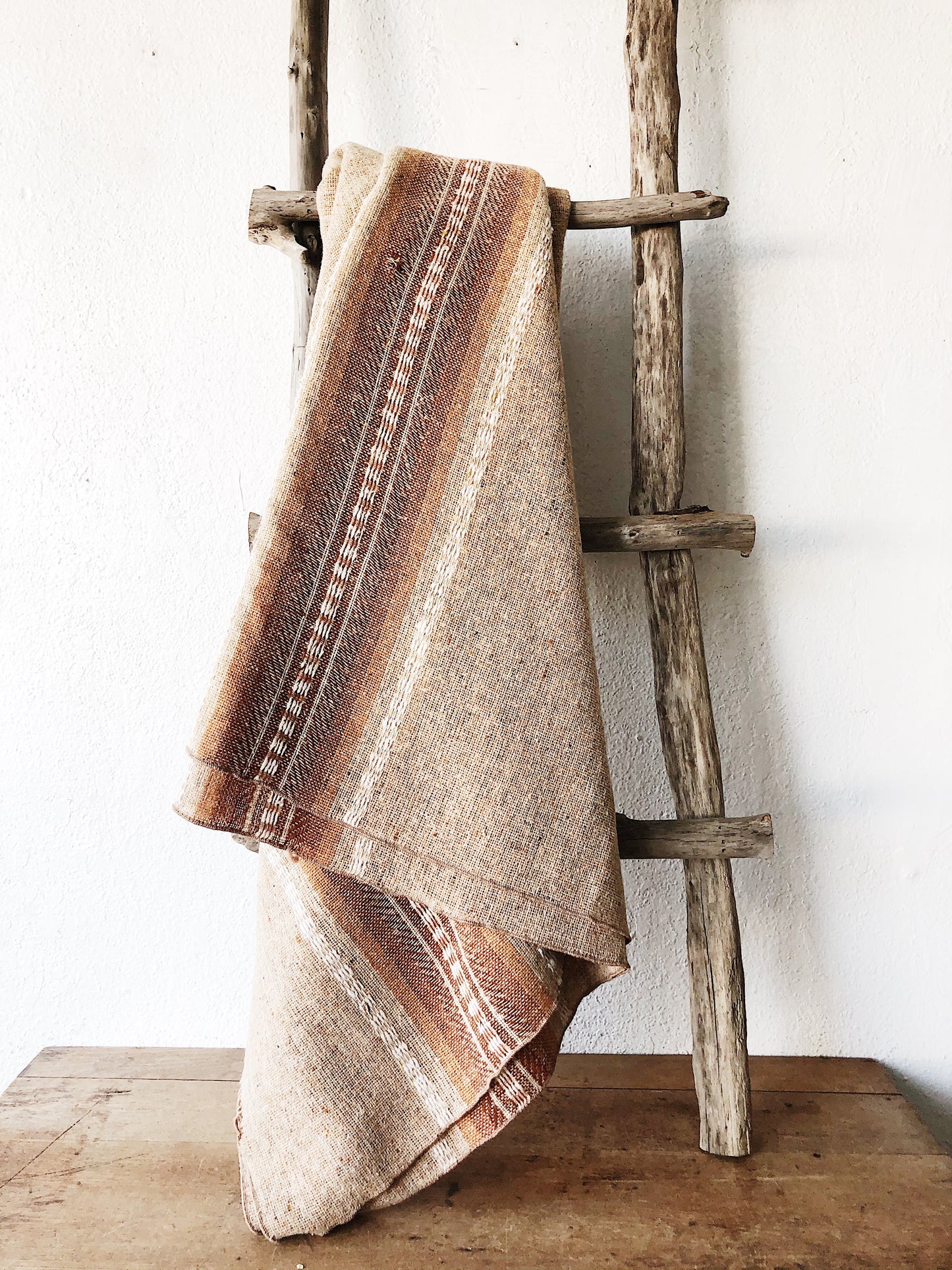 Vintage Natural Weave Textile