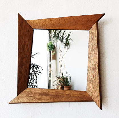 Handmade Wood Framed Mirror