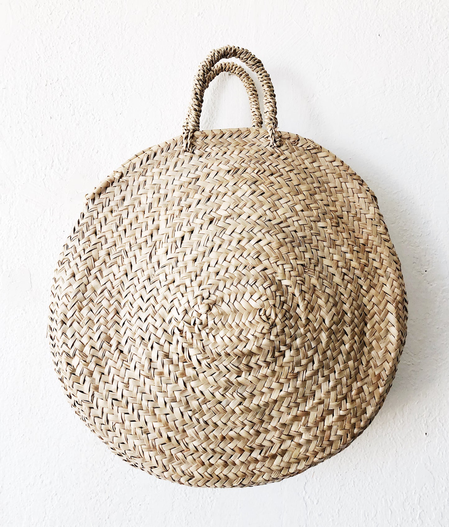 Woven Circular Tote