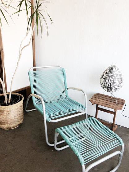 MCM Aames Aire Lounge Chair and Ottoman