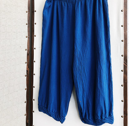 Vintage Cotton Gauze Crop Pant