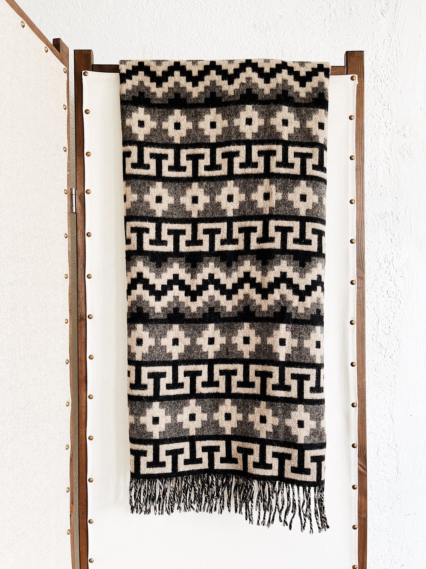 Vintage Alpaca Blanket