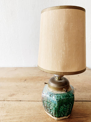 Petite Vintage Pottery Lamp