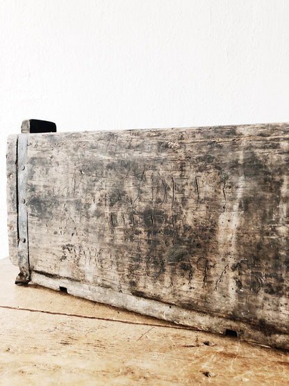 Industrial Wood Crate