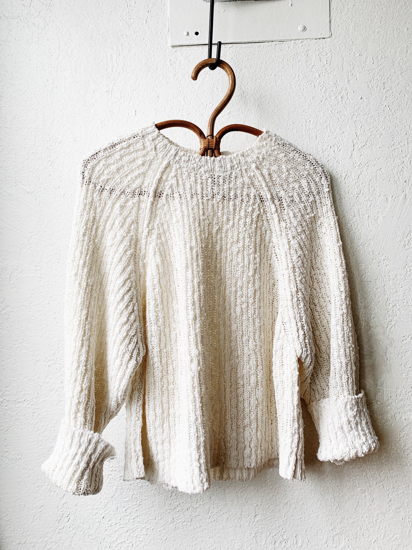 Vintage Chaus Nubby Cream Sweater