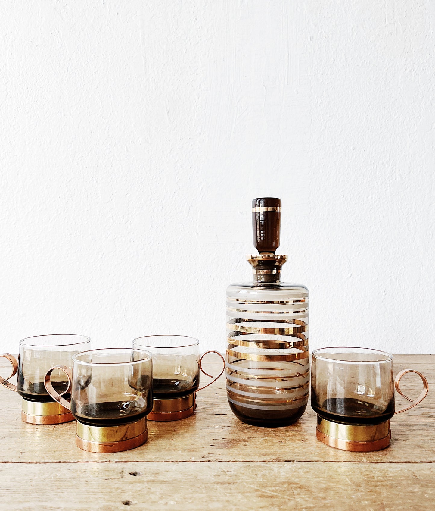 Vintage Turkish Cups and Holders
