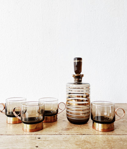Vintage Turkish Cups and Holders