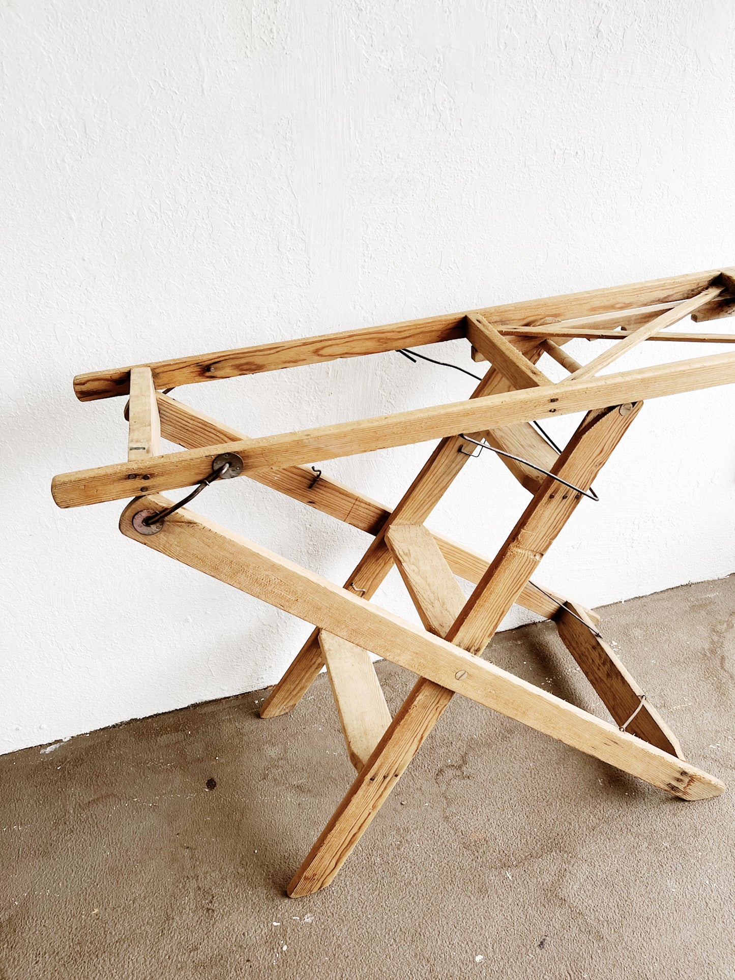 Vintage Industrial Convertible Ladder