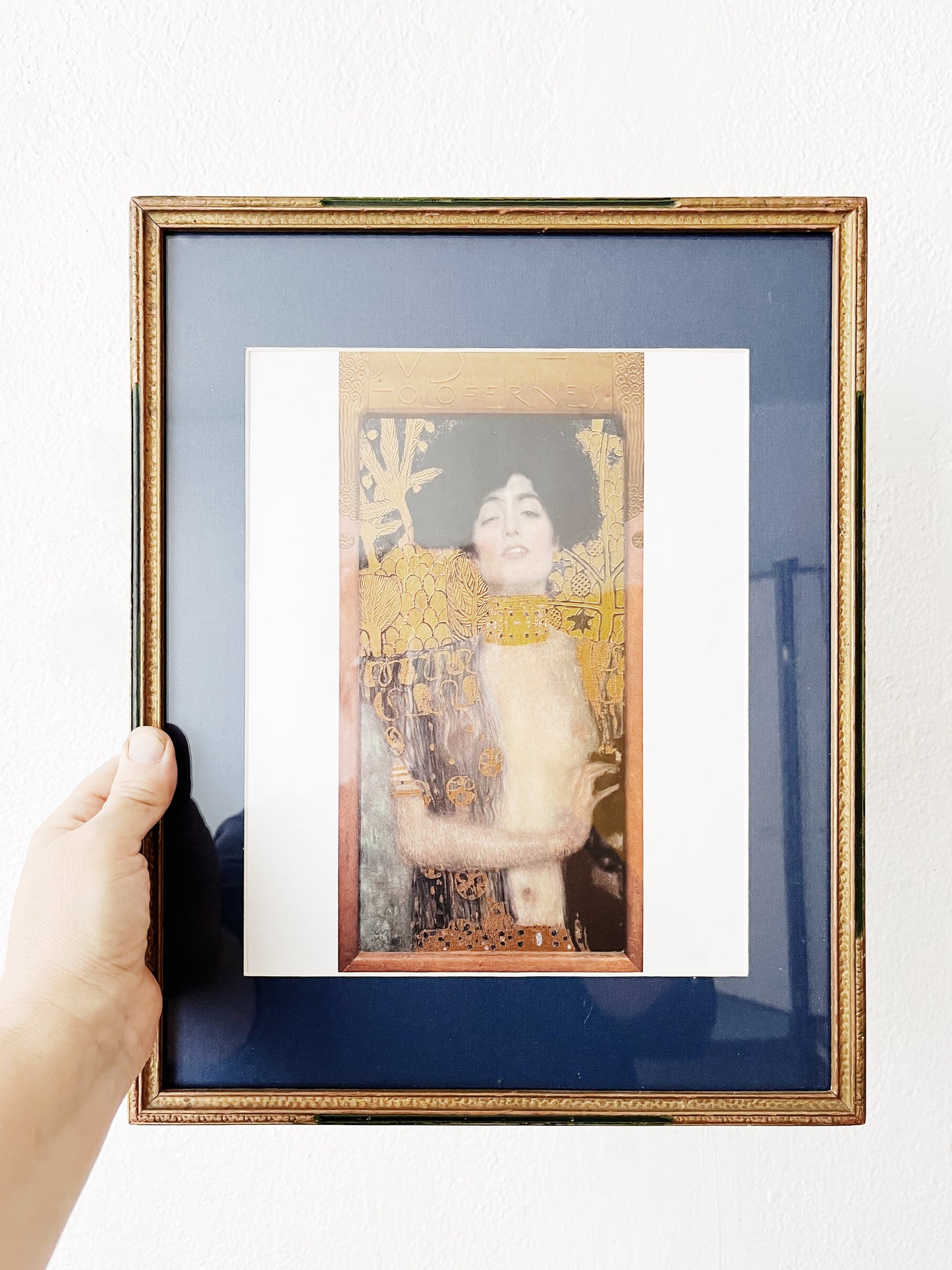 Vintage Framed Klimt Print