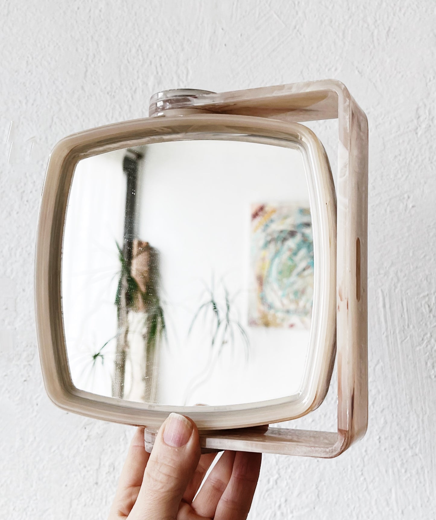 Vintage Wall Mount Magnifying Mirror