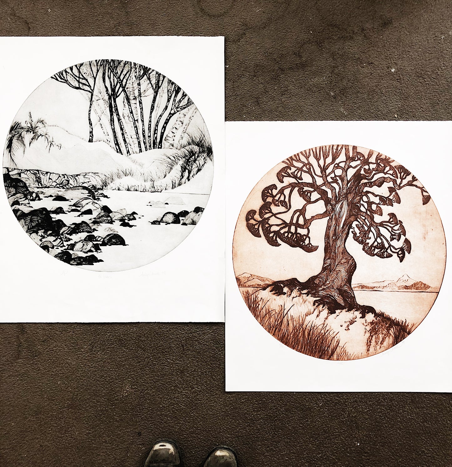 Large Scale Original Etching