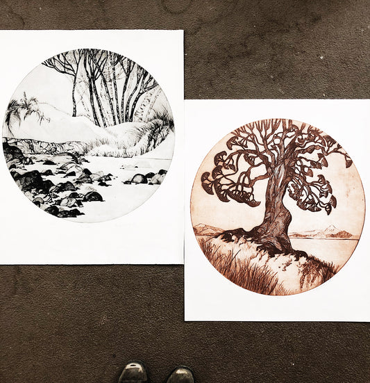 Large Scale Original Etching