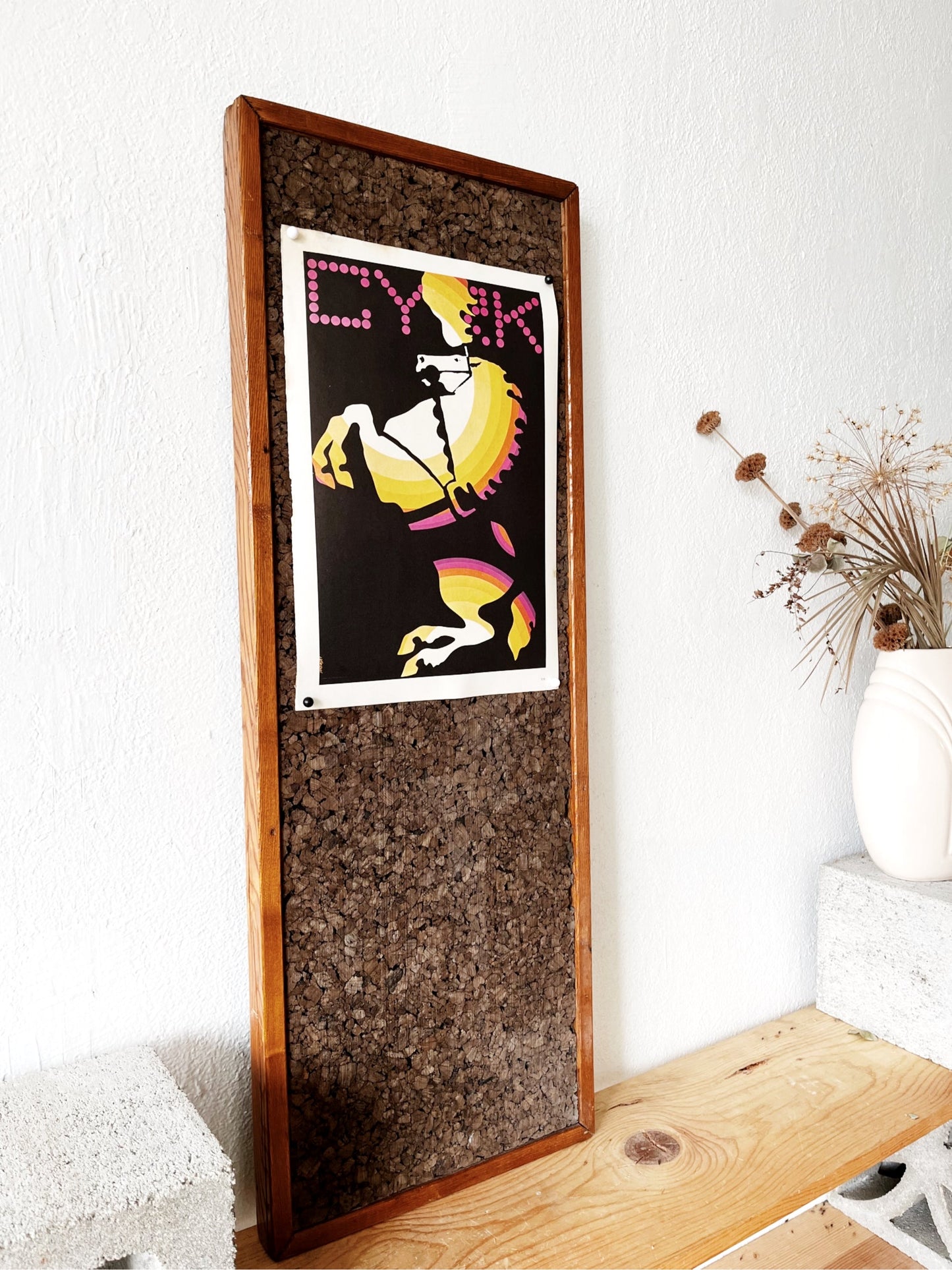 Large Handmade Cork Board