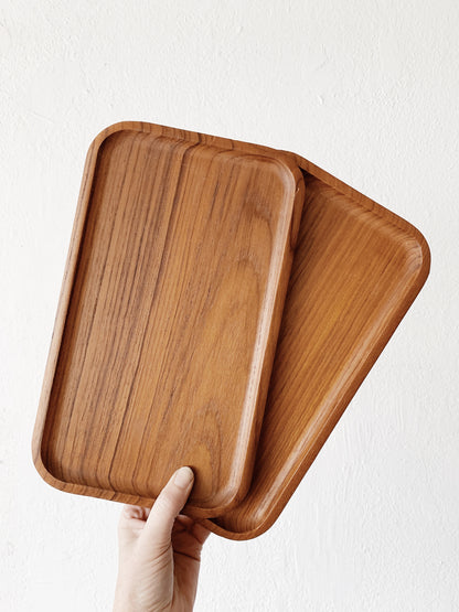 Mid Century Monsterskyddad Teak Tray Swedish
