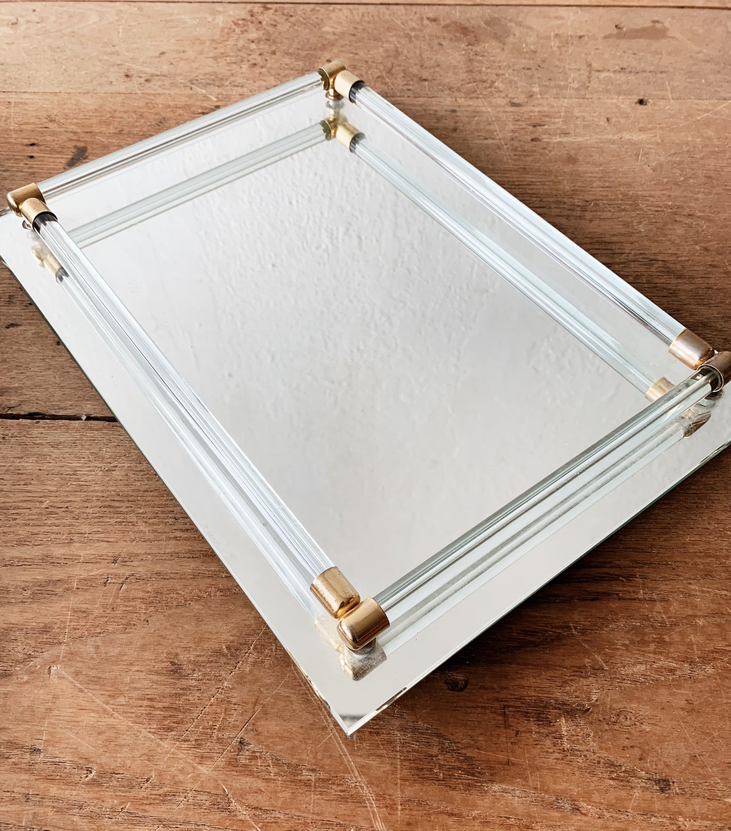 Mirrored Vanity Tray