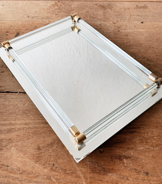Mirrored Vanity Tray