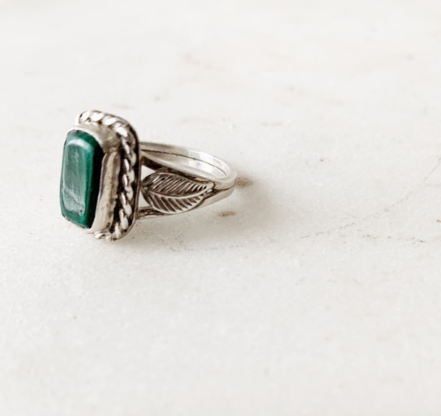 Vintage Malachite Ring