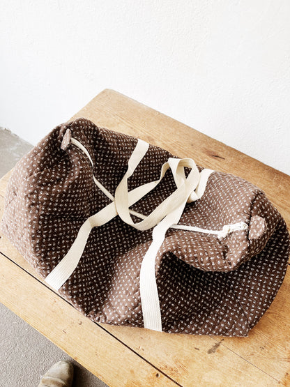 Vintage Quilted Duffel
