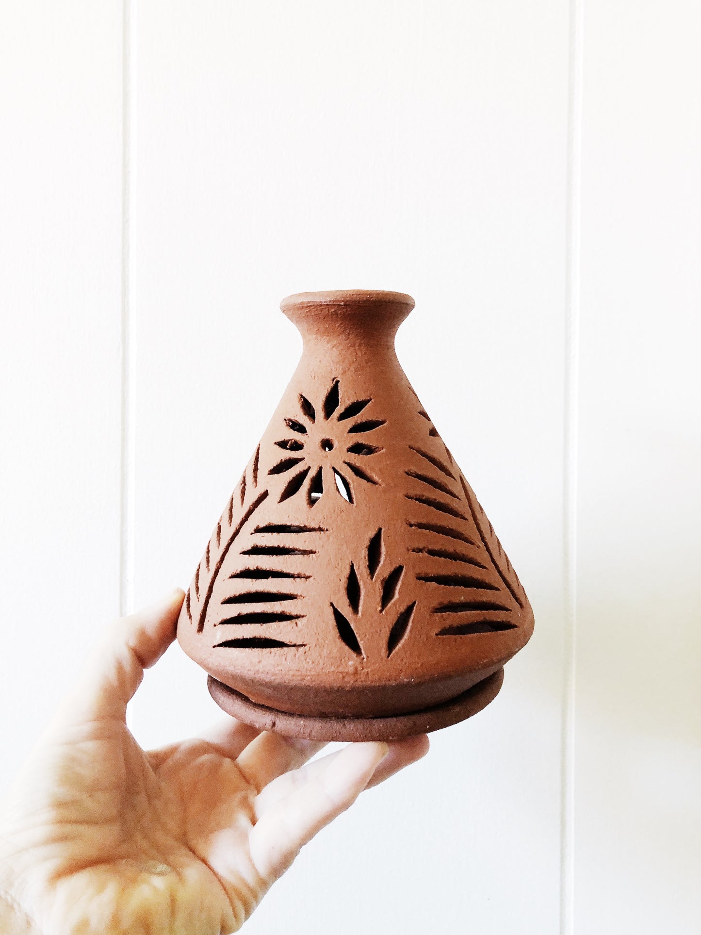 Mexican Clay Luminary or Incense Hut
