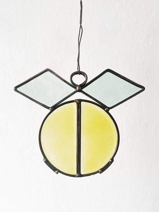 Handmade Leaded Glass Suncatcher