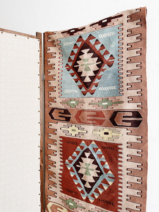 Vintage Wool Kilim Runner