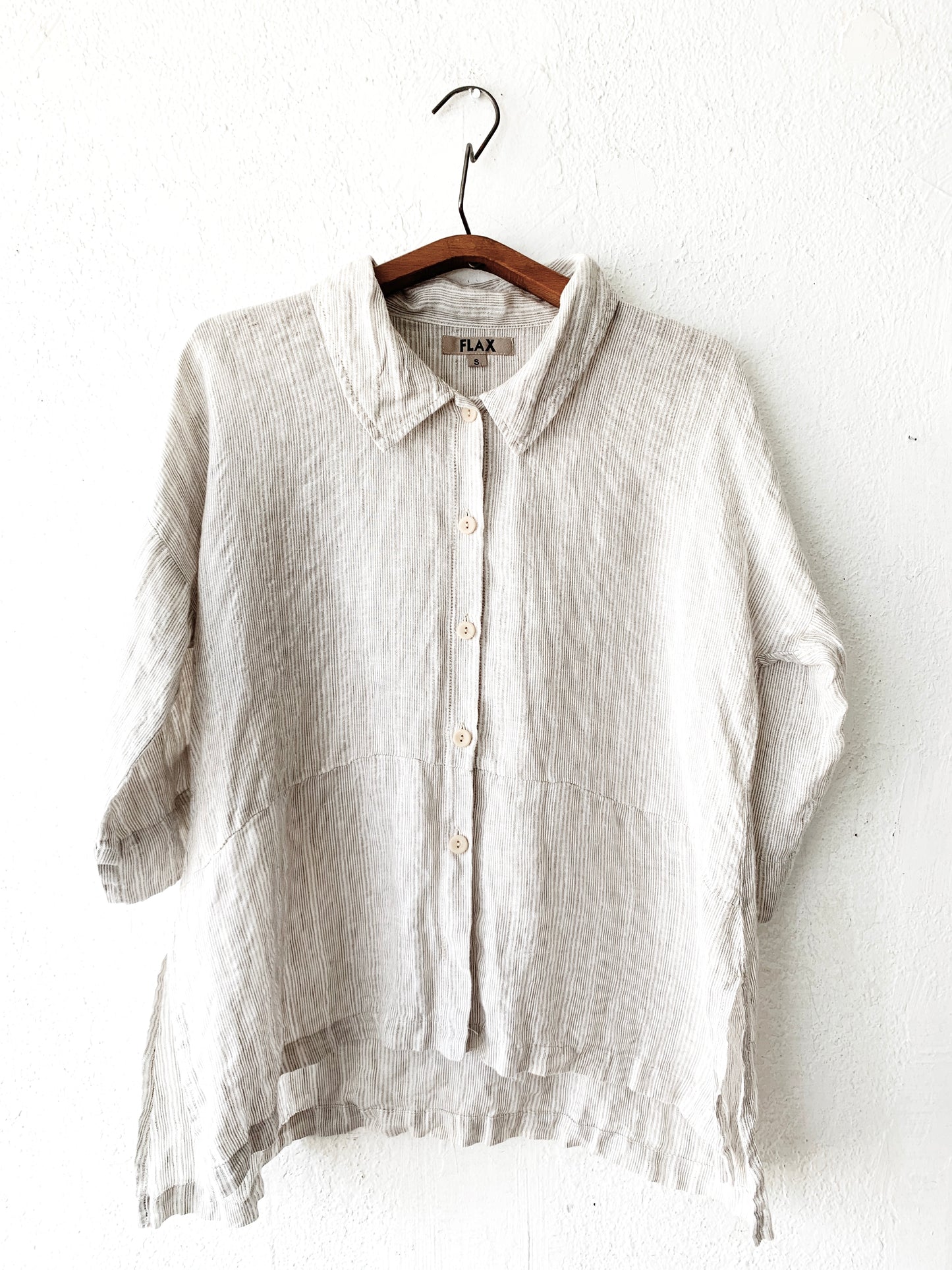 FLAX Linen Button Up