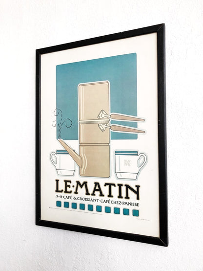 Vintage David Lance Goines Framed Poster
