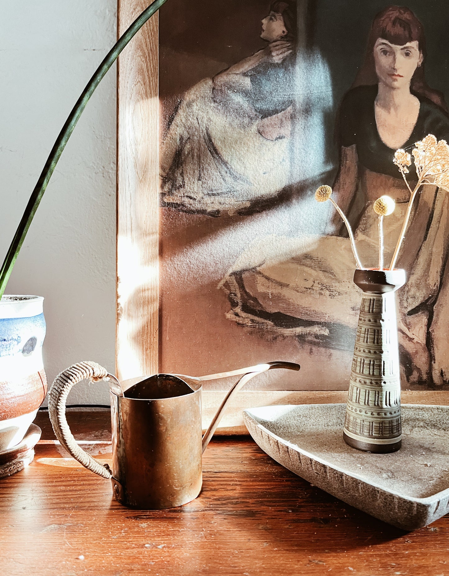 Vintage Copper Watering Can