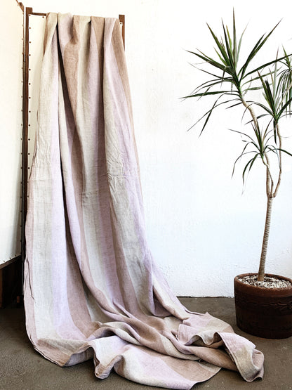 Thick Linen Fabric / Yardage