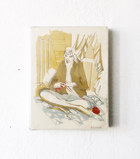 Vintage Original Screenprint