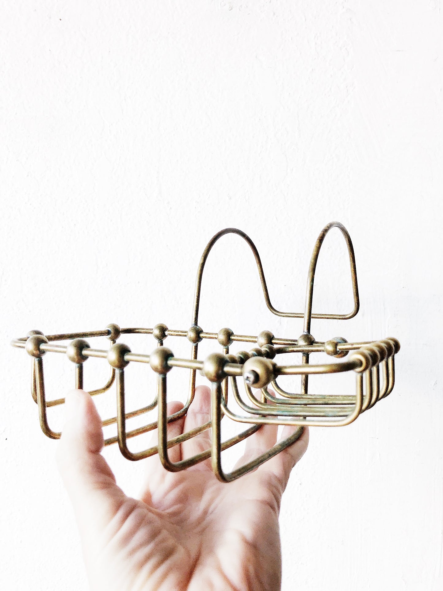Antique Brass Soap Dish