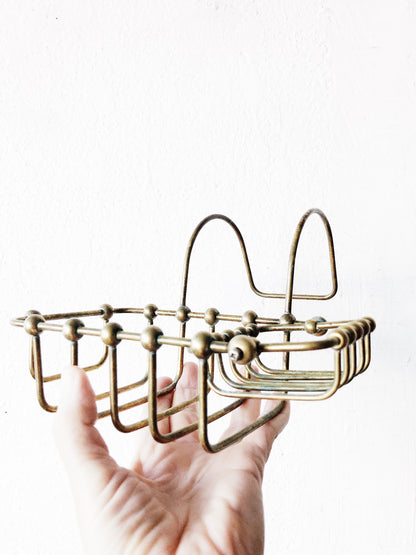 Antique Brass Soap Dish