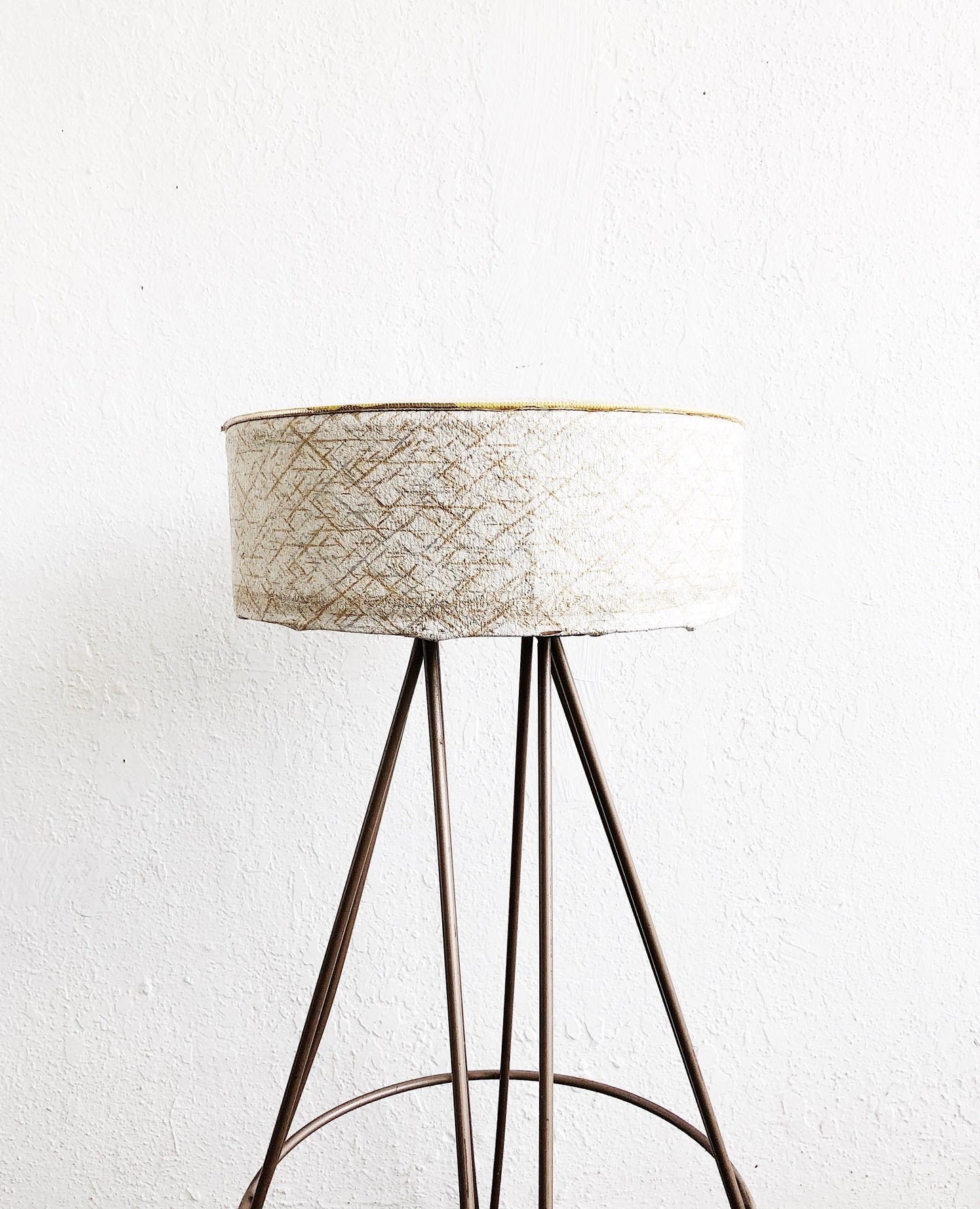 Mid Century Swivel Stool
