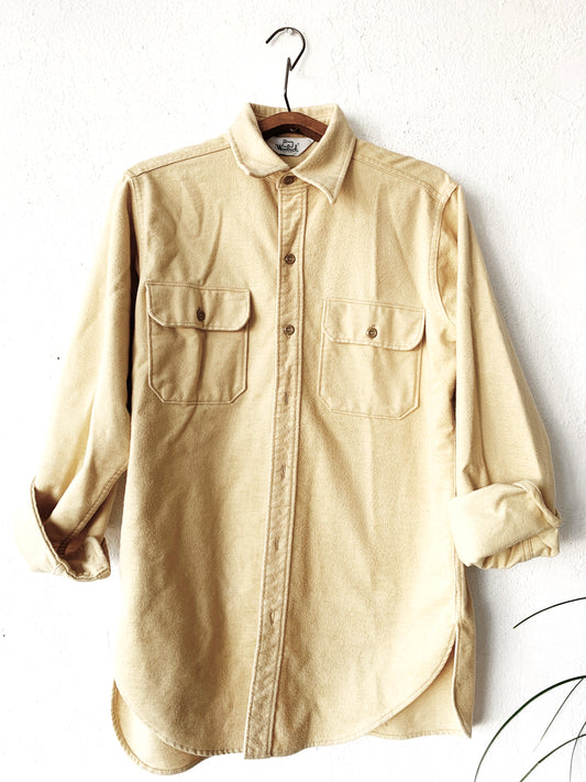 Vintage Woolrich Cotton Chamois Button Up