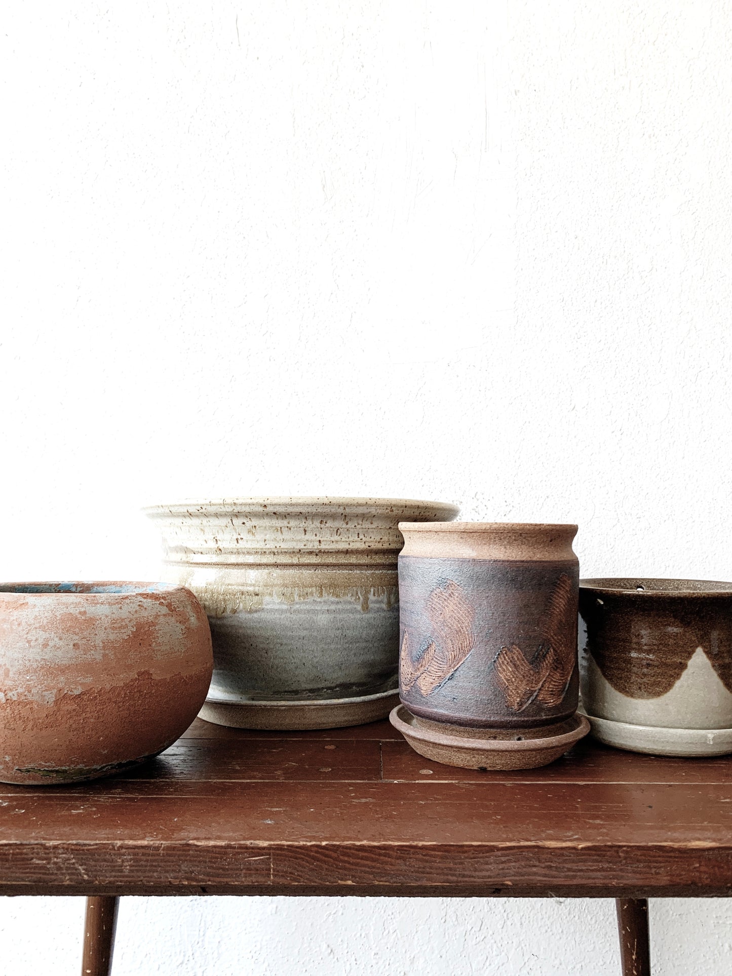 Vintage Clay Planter